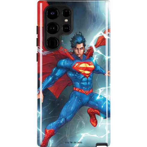 DC Comics Superman Heat Vision Galaxy S25 Ultra Impact Case